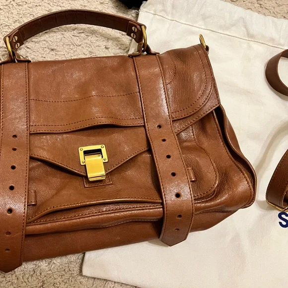 Proenza Schouler Brown Leather Bag - Picture 2 of 8